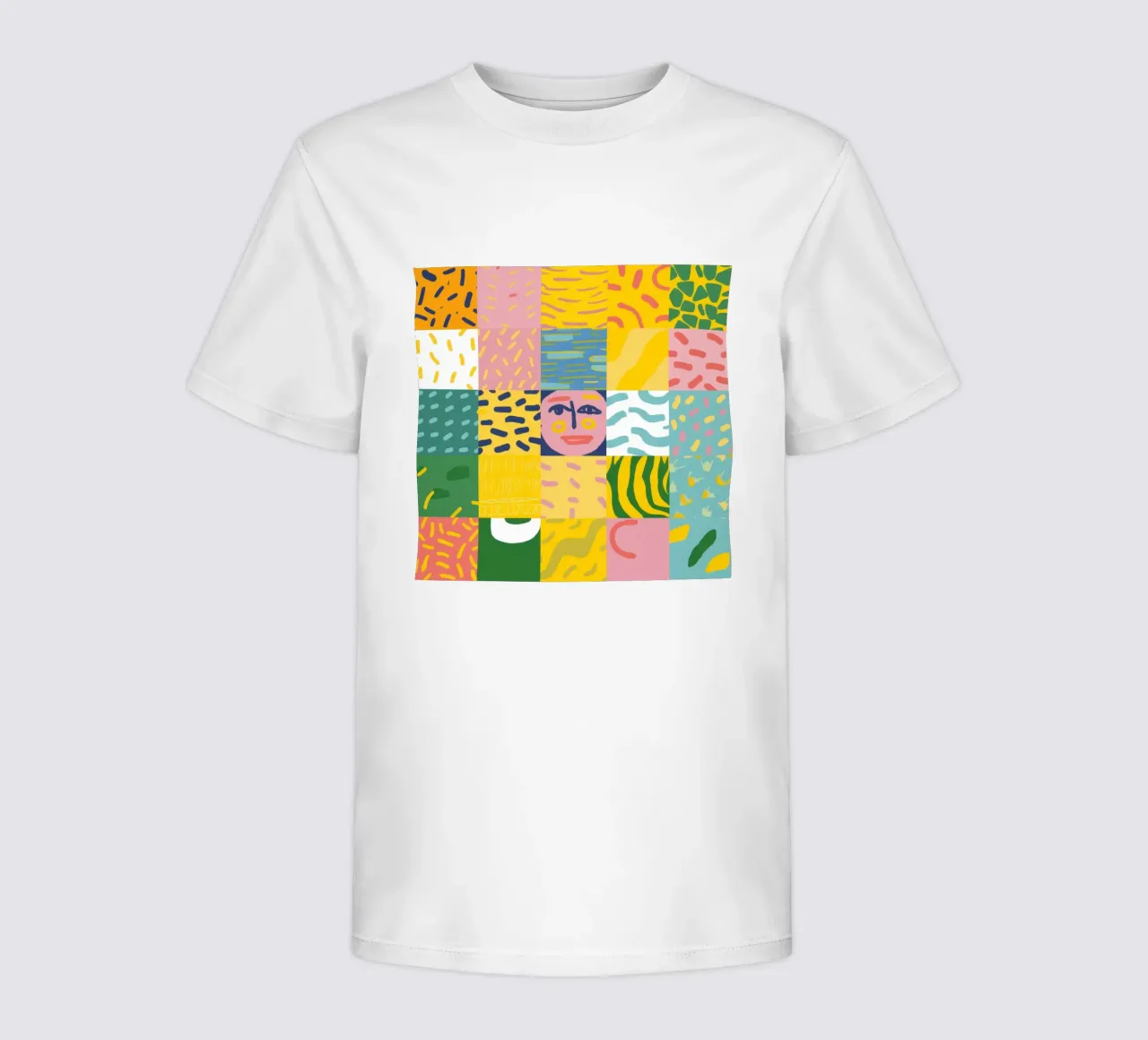 Anima prismatica patchwork t-shirt bambini da Prism Ritual
