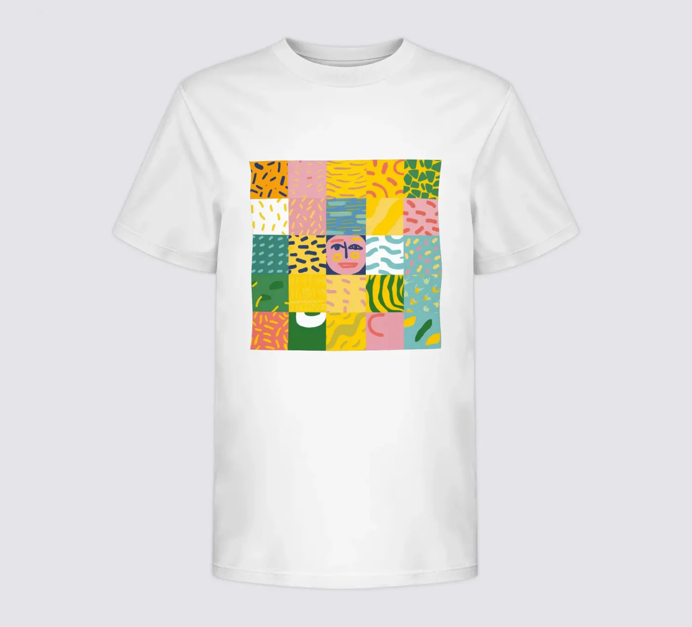 Anima prismatica patchwork t-shirt bambini da Prism Ritual