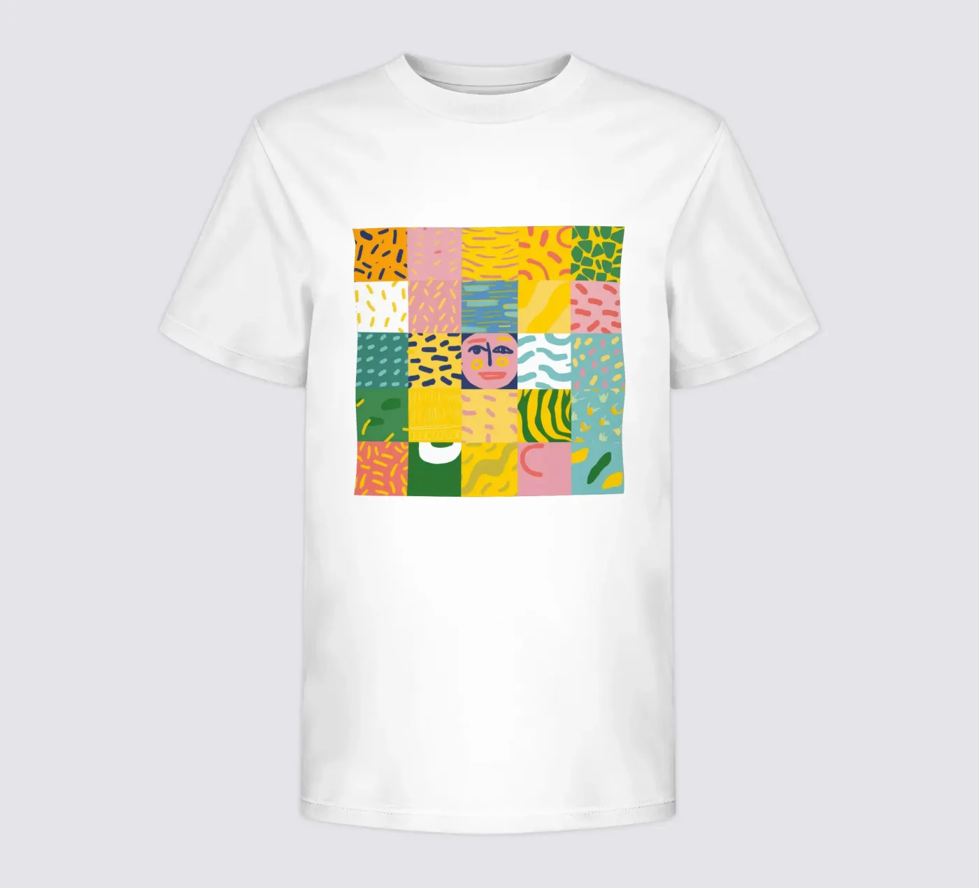 Anima prismatica patchwork t-shirt bambini da Prism Ritual