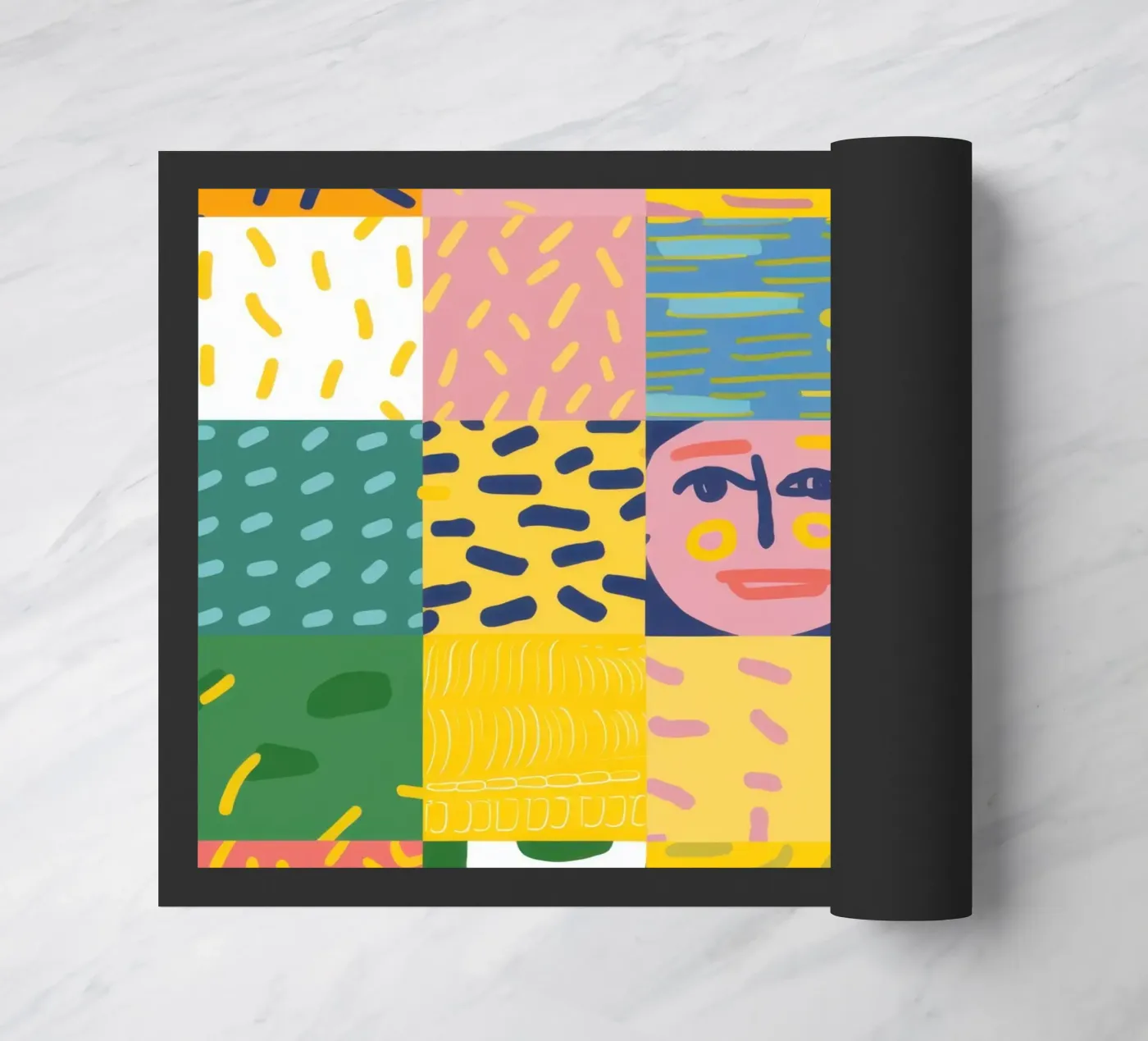 Anima prismatica patchwork zerbino da Prism Ritual