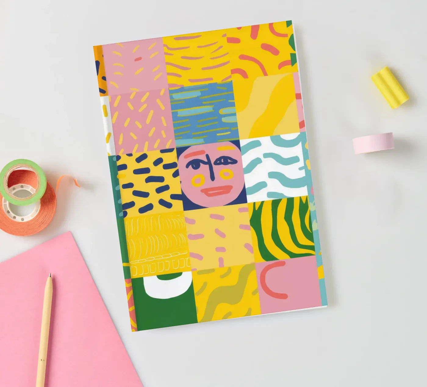 Anima prismatica patchwork quaderno da Prism Ritual