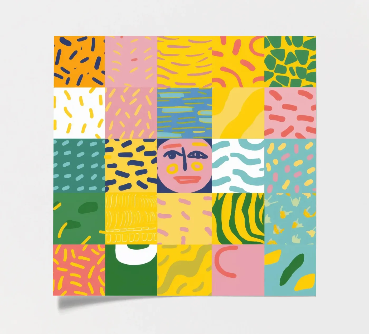 Patchwork Prismatic Soul sticker sheet by Prism Ritual