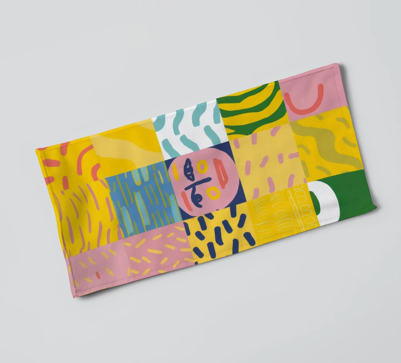 Patchwork Prismatic Soul towel by Prism Ritual