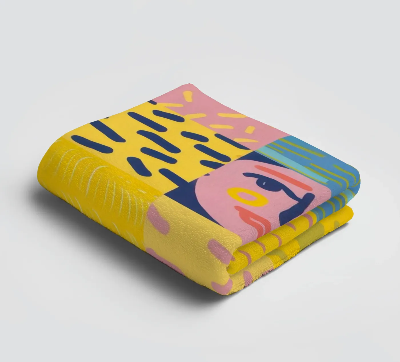 Patchwork Prismatic Soul towel by Prism Ritual
