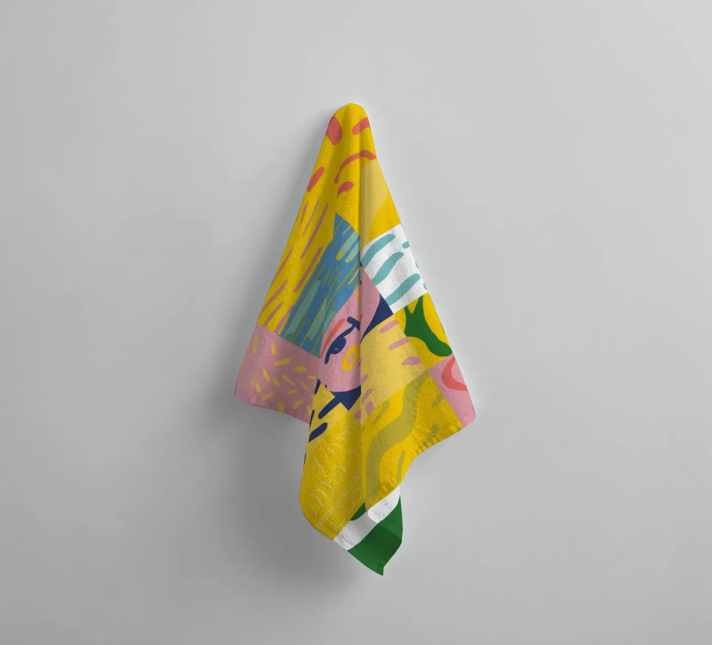 Patchwork Prismatic Soul towel by Prism Ritual