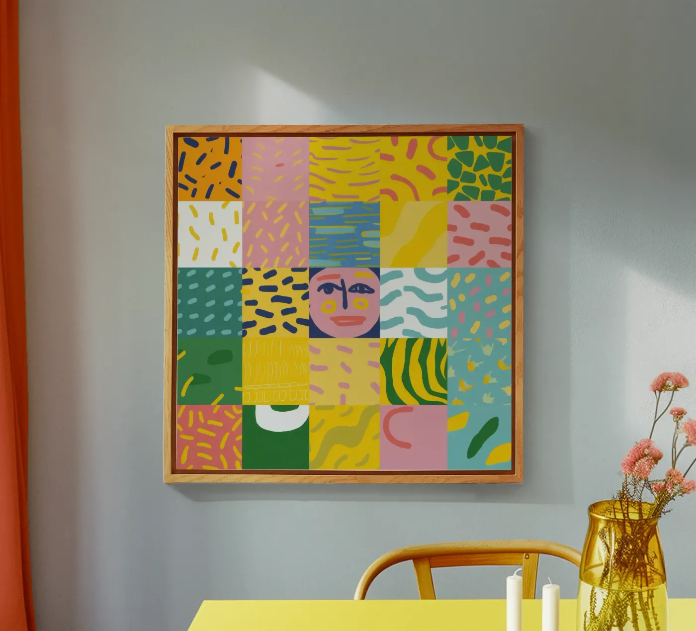 Patchwork Prismatic Soul acrylic glass by Prism Ritual