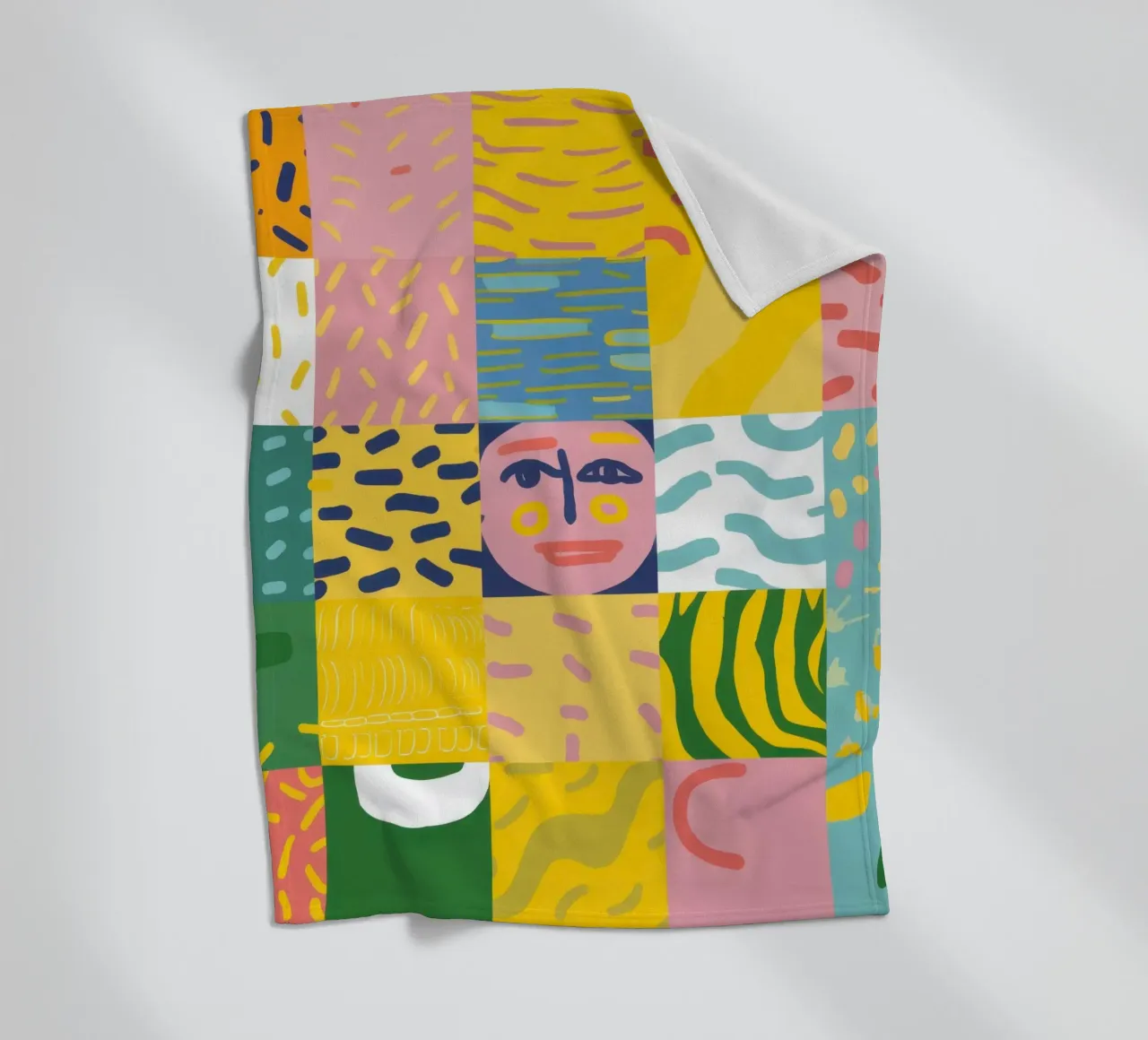 Anima prismatica patchwork coperta in pile da Prism Ritual