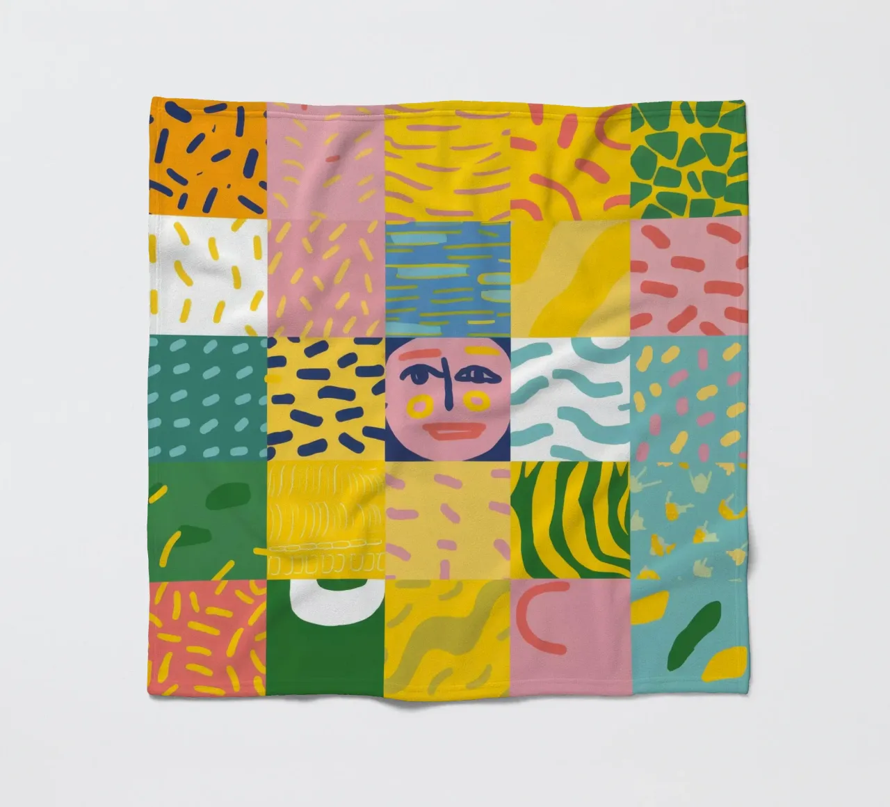 Anima prismatica patchwork coperta in pile da Prism Ritual