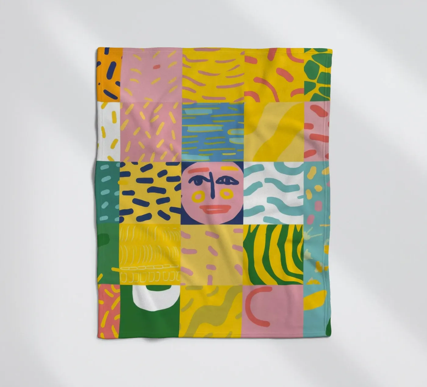 Patchwork Prismatic Soul coperta in pile da Prism Ritual