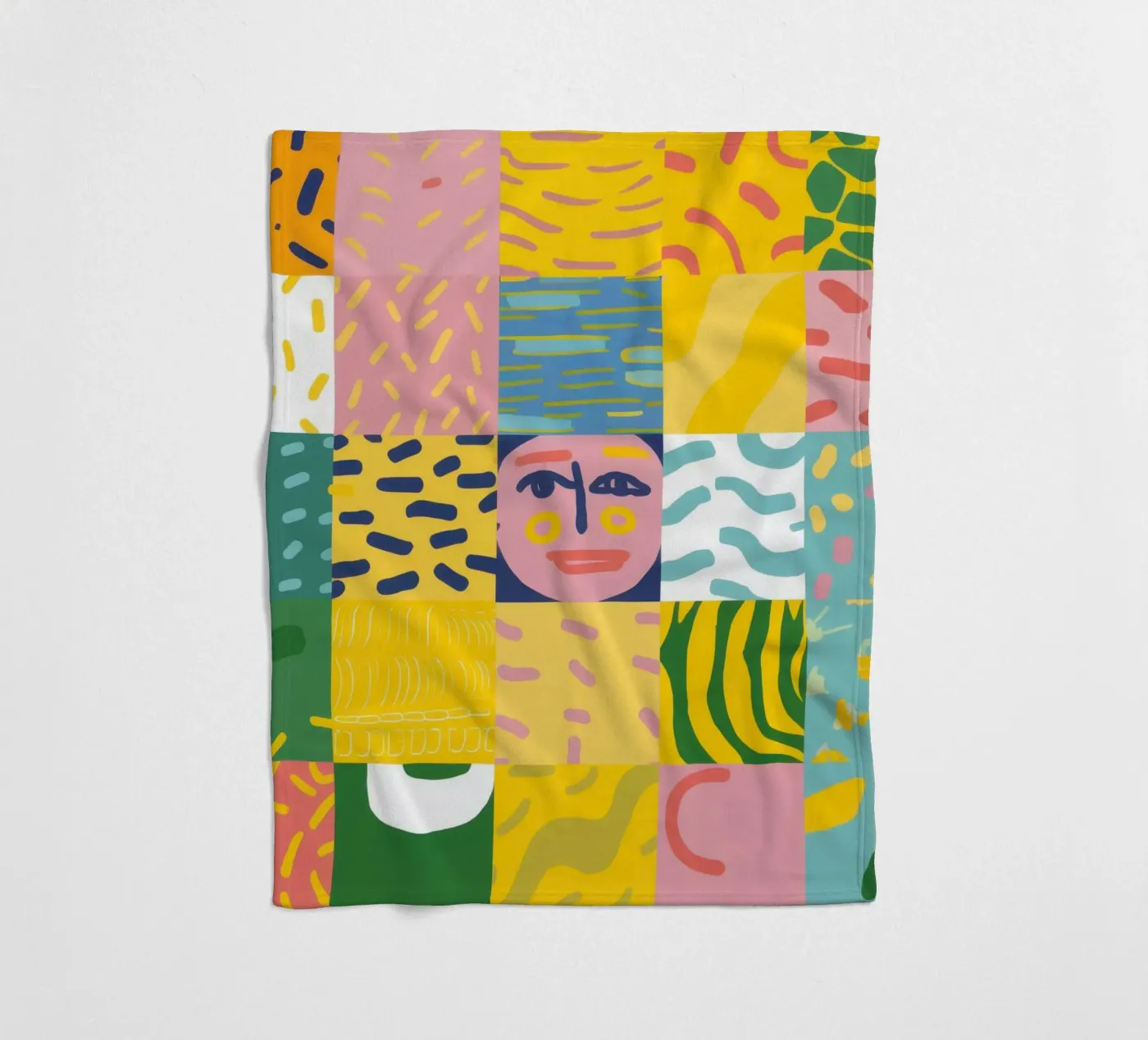 Patchwork Prismatic Soul coperta in pile da Prism Ritual