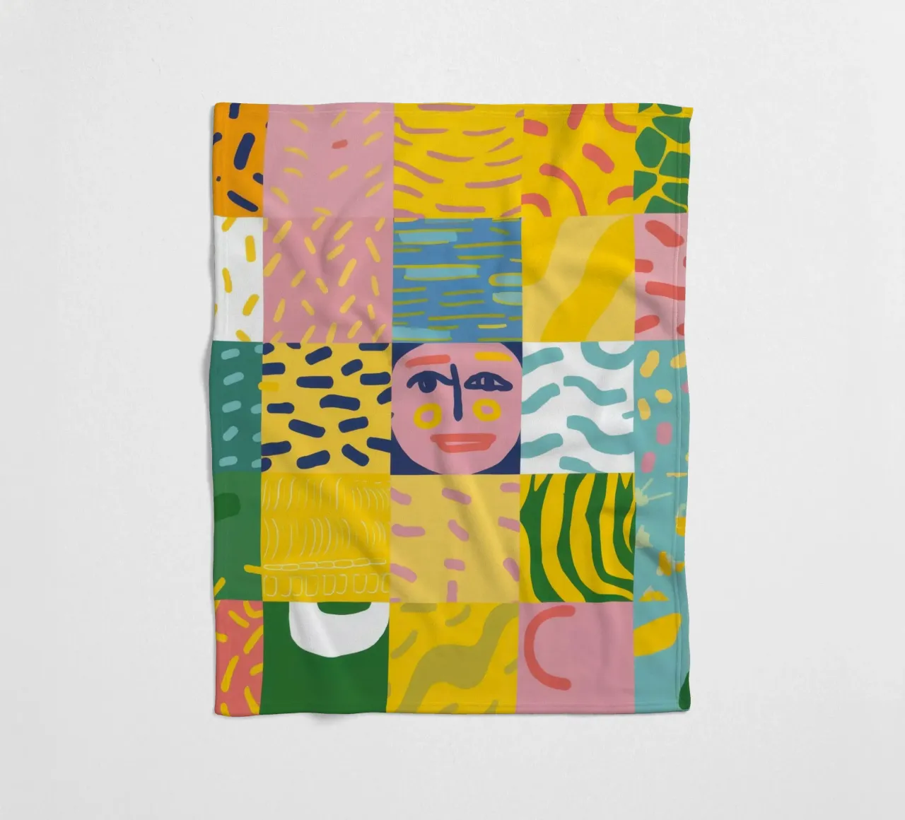 Anima prismatica patchwork coperta in pile da Prism Ritual