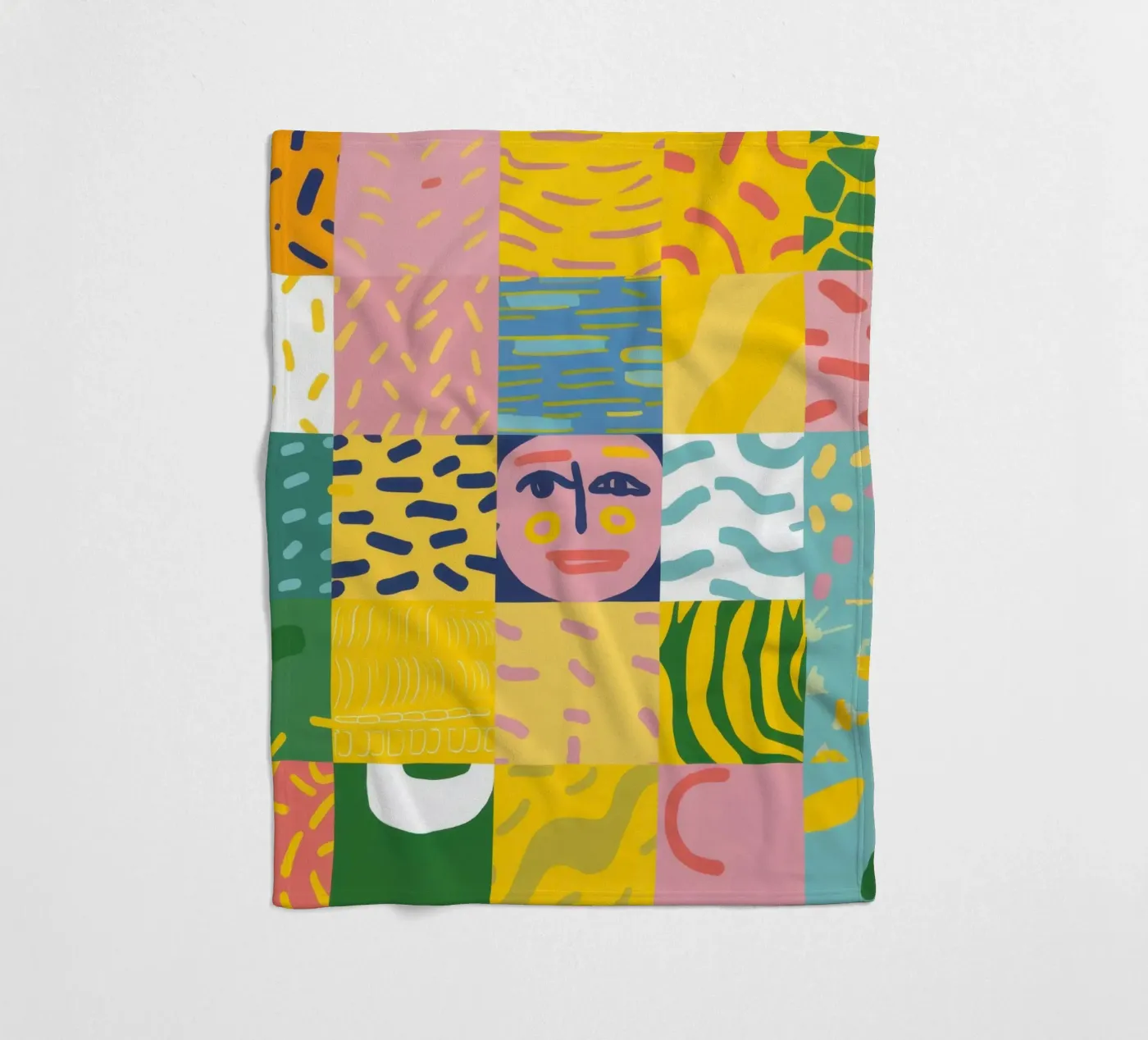 Anima prismatica patchwork coperta in pile da Prism Ritual