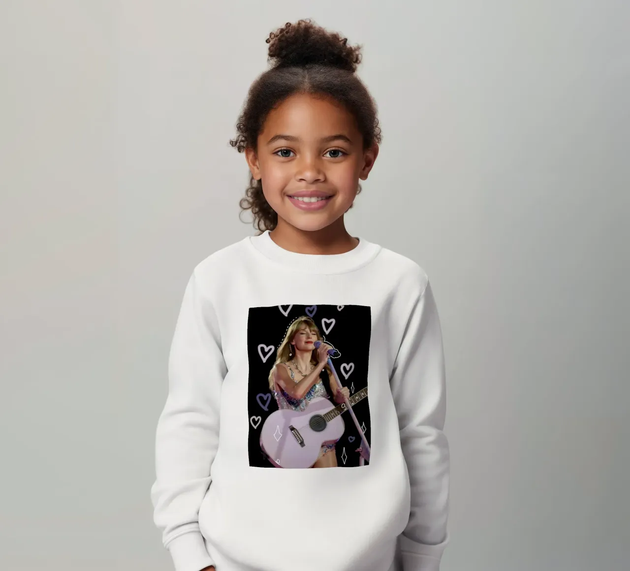 Taylor Swift guitar felpa bambino da Musdadad Shop