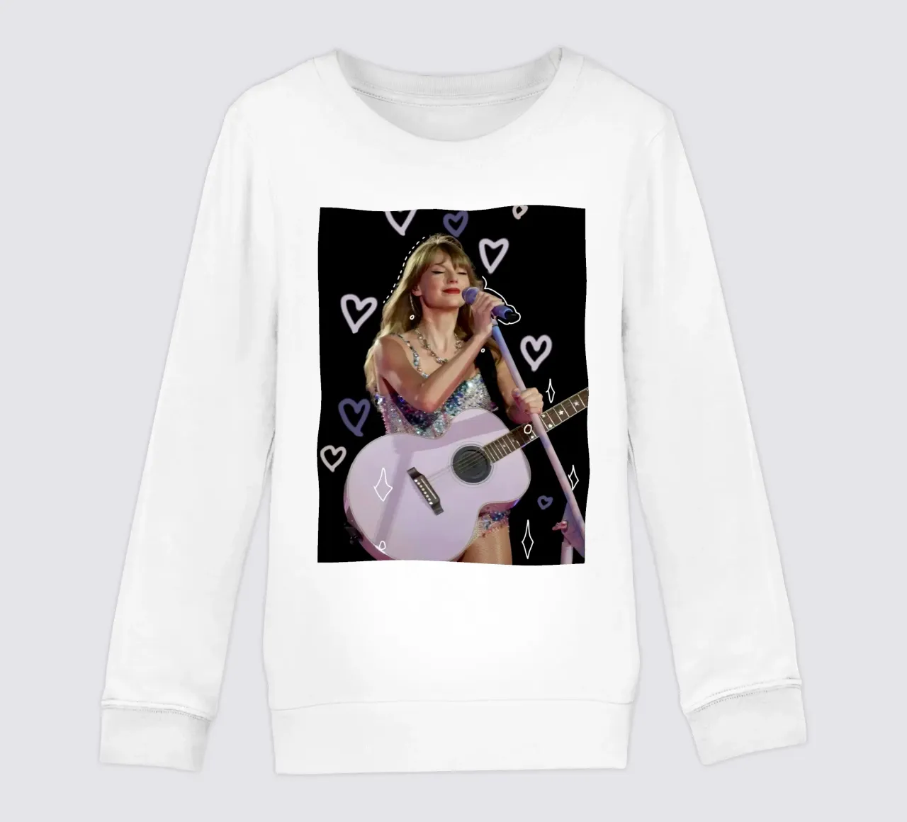 Taylor Swift guitar felpa bambino da Musdadad Shop