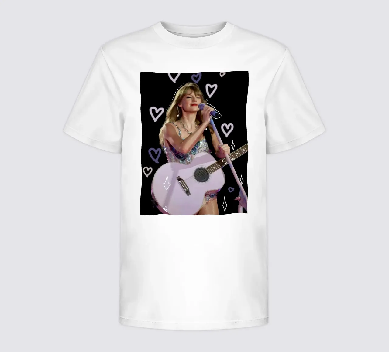 Taylor Swift guitar Kinder T-Shirt von Musadad Shop