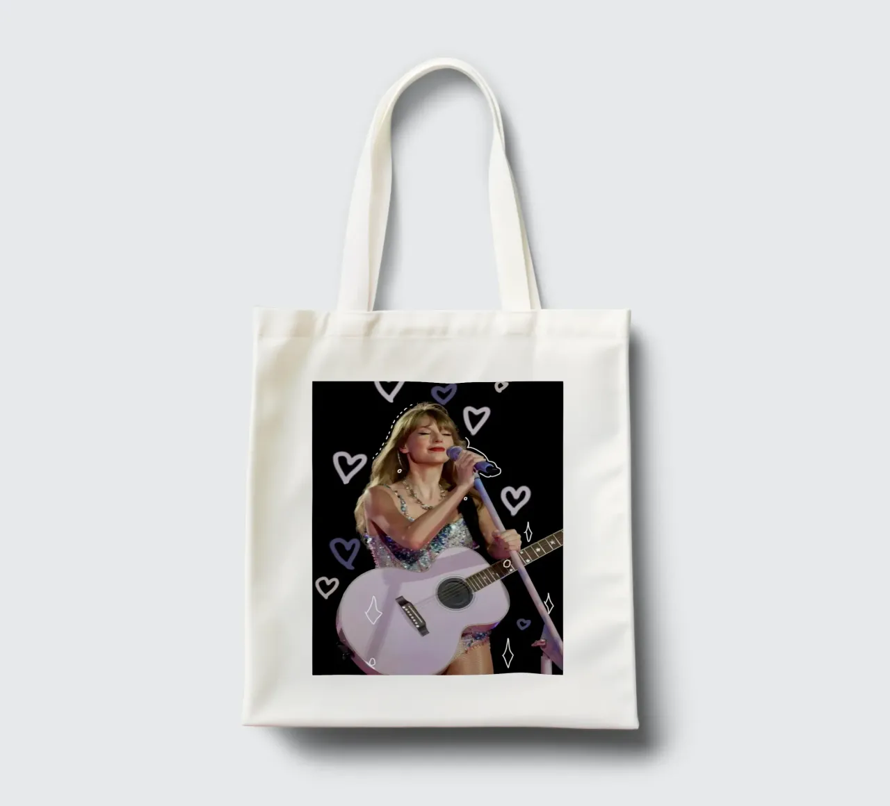 Taylor Swift guitar borsa in juta da Musdadad Shop