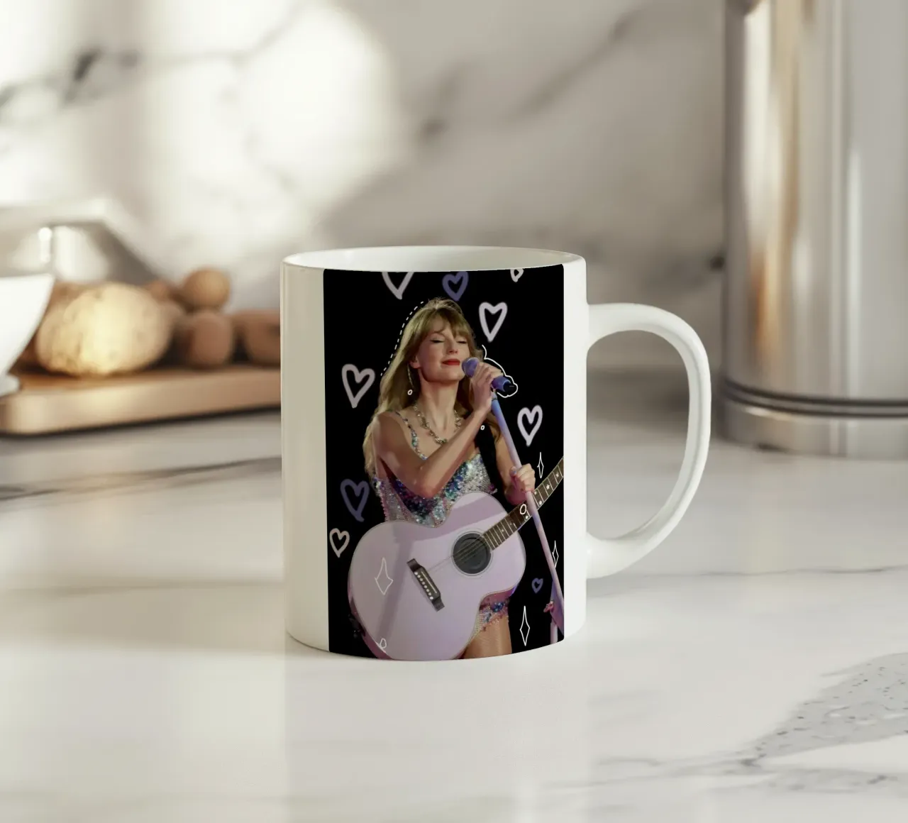 Taylor Swift guitar tazza in ceramica da Musdadad Shop