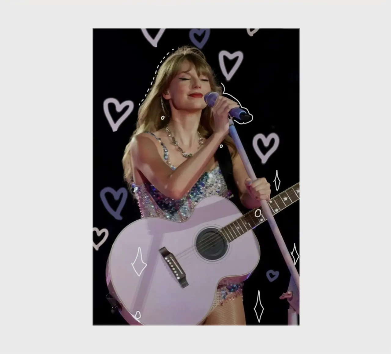 Taylor Swift guitar notebook by Musadad Shop