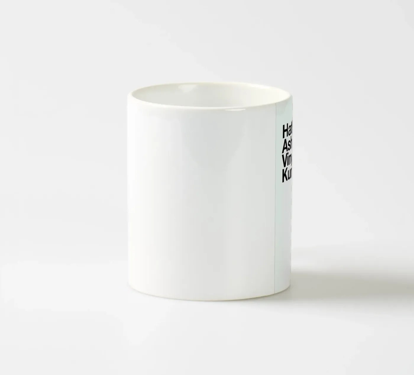 Yoga ceramic mug by Studio One