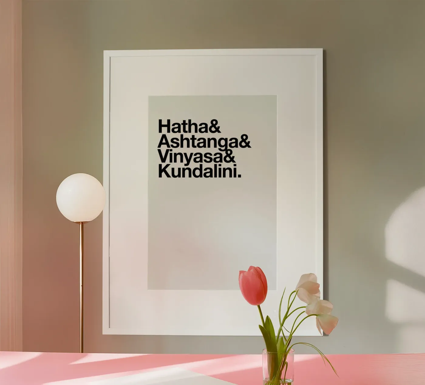 Yoga poster van Studio One