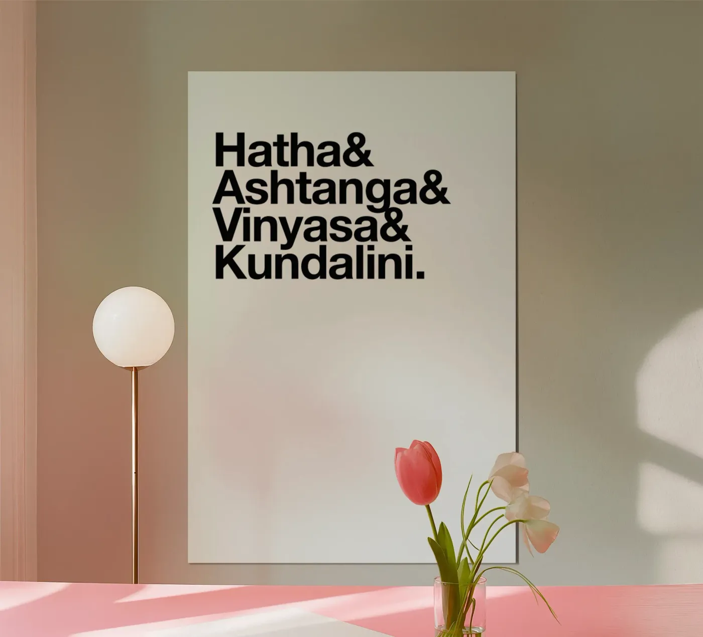 Yoga poster van Studio One