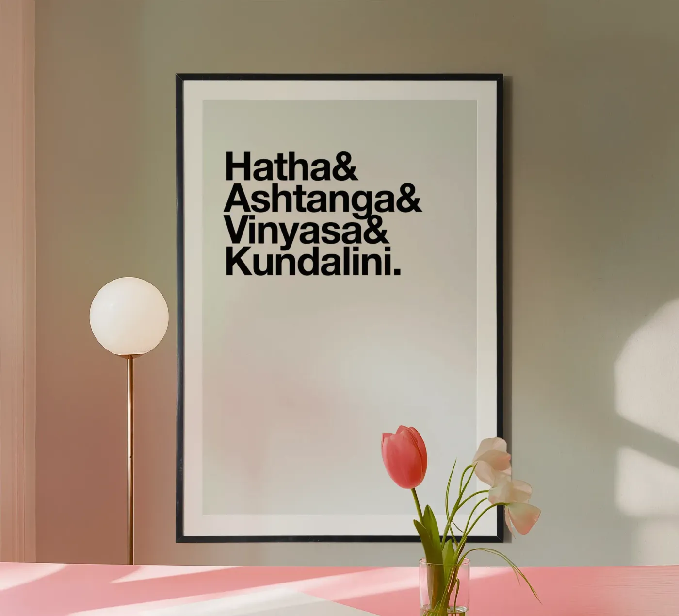 Yoga poster van Studio One