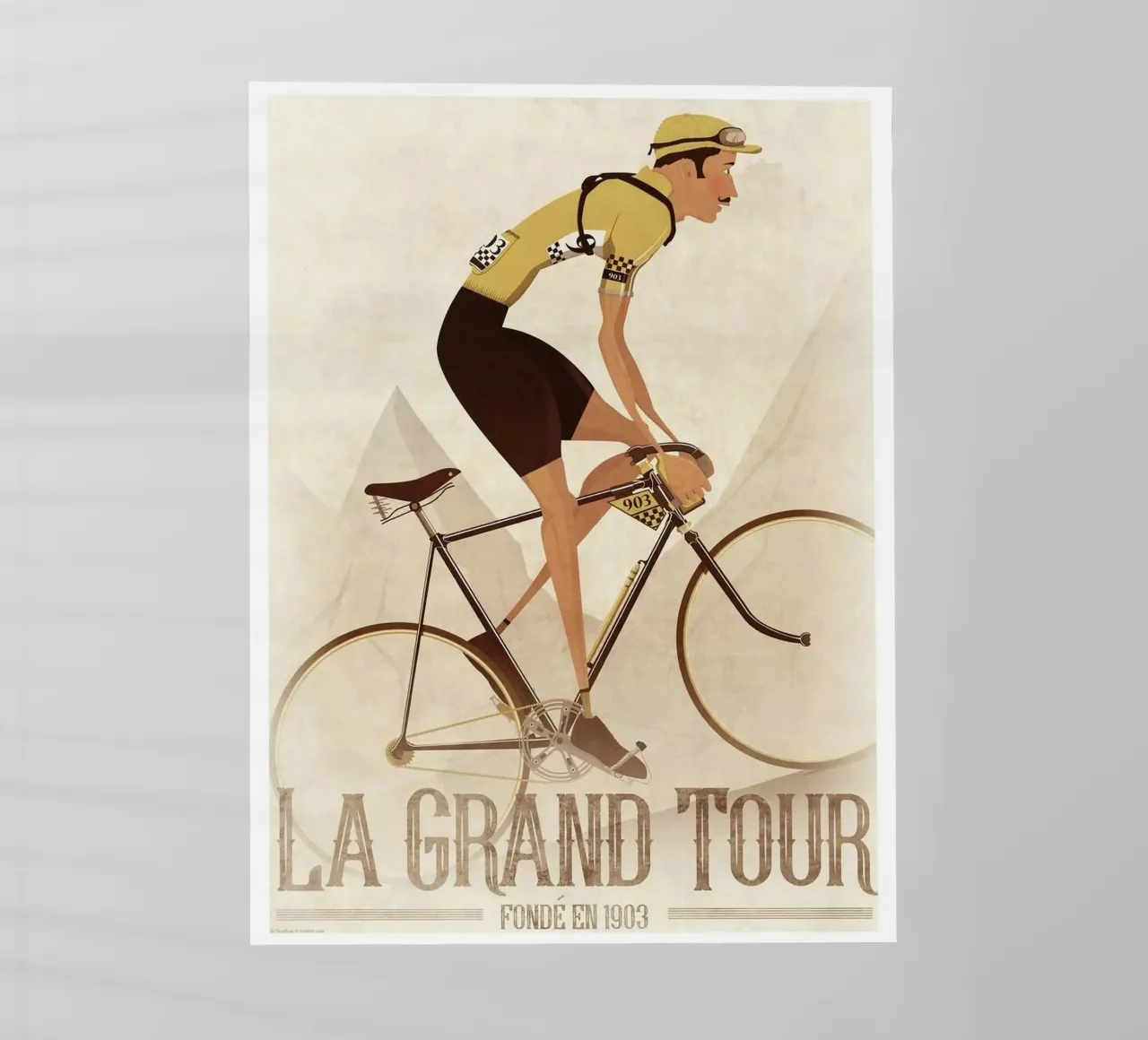 tour in bicicletta pellicola backlit da Ella Ward