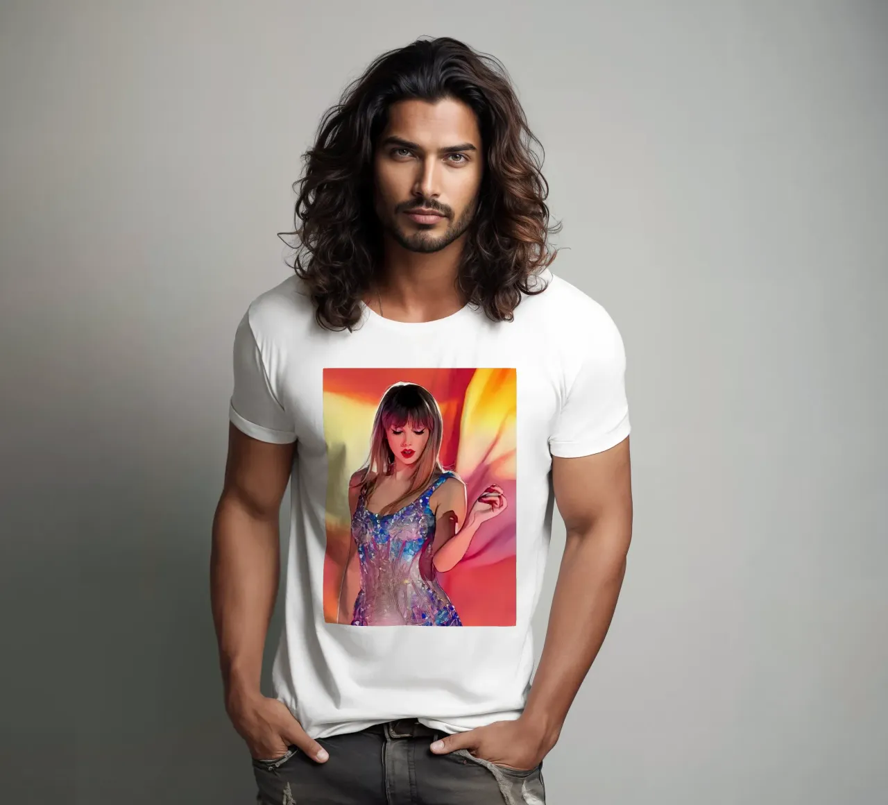 Taylor Swift Wallpaper t-shirt da Musadad Shop