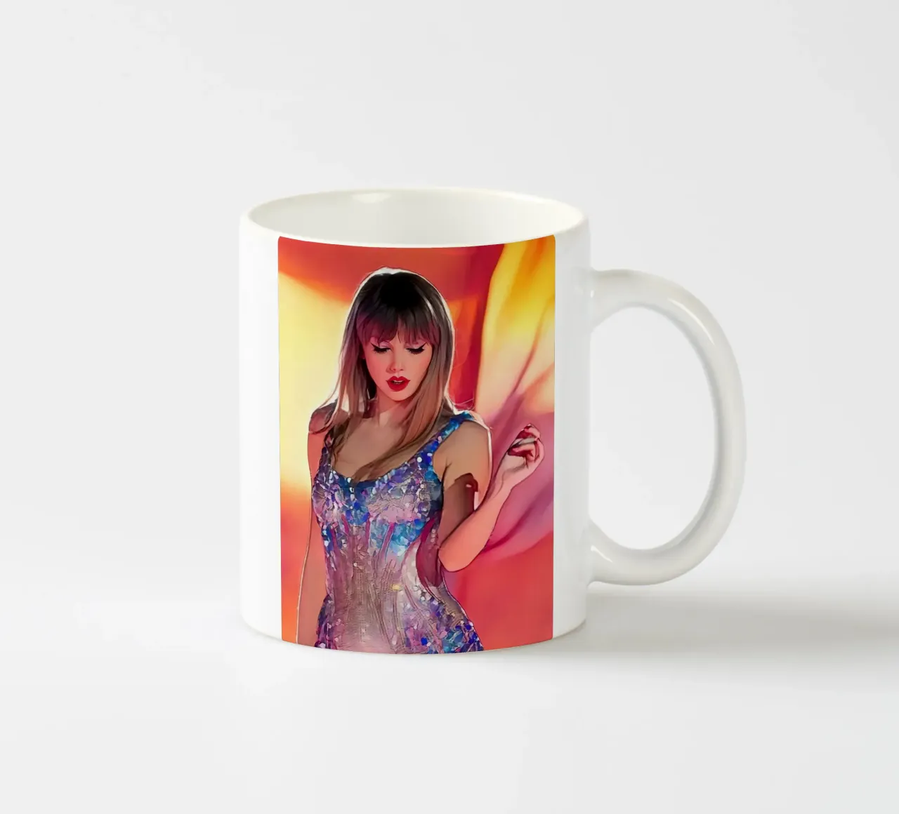 Taylor Swift Wallpaper tazza in ceramica da Musdadad Shop