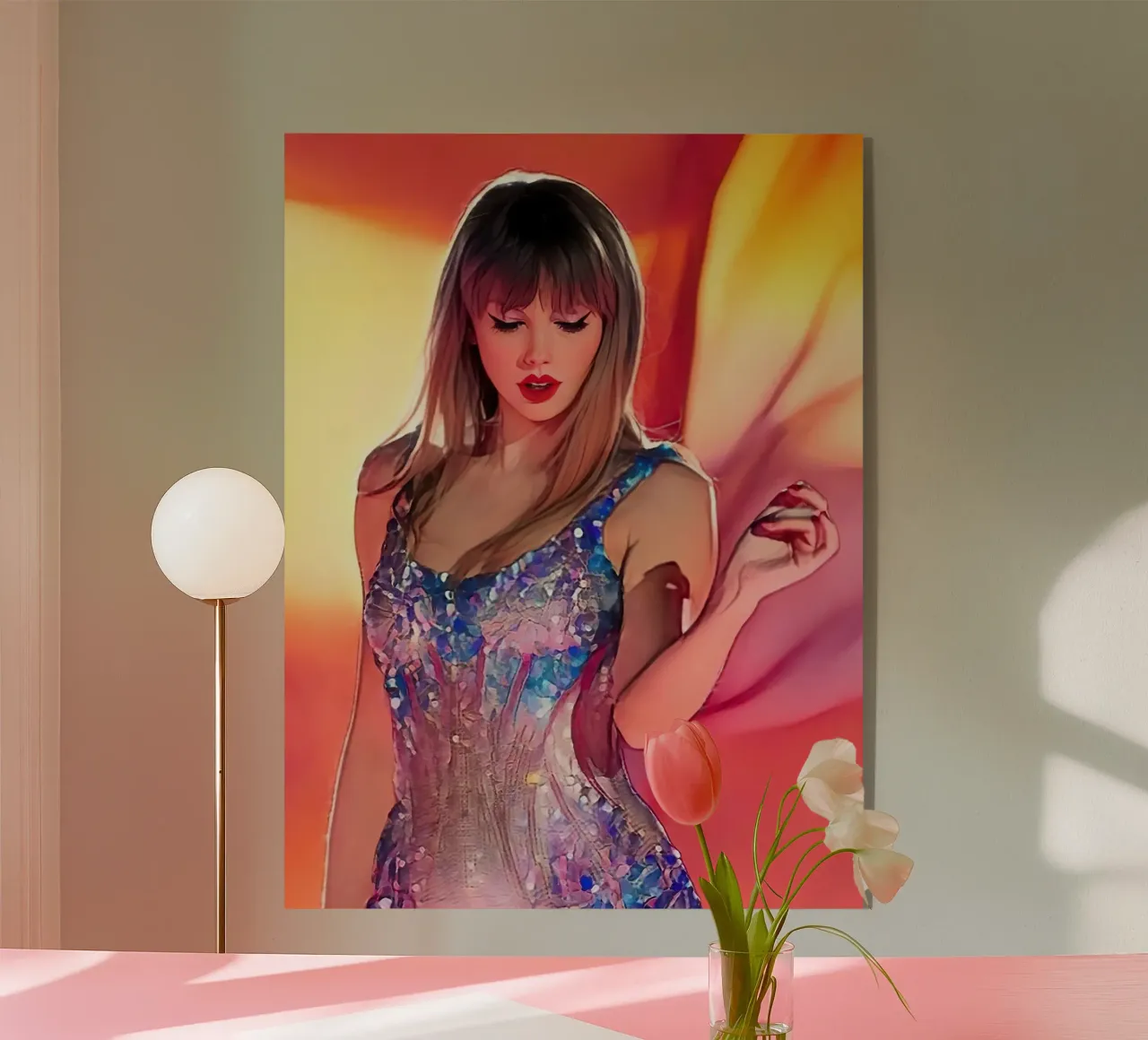 Taylor Swift Wallpaper plexiglass da Musadad Shop
