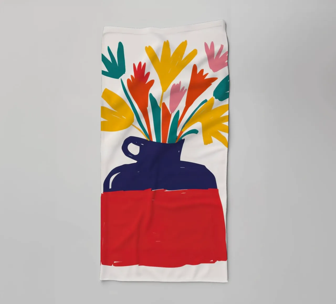 Bruisend Maraoui boeket badhanddoek van Veil Maya