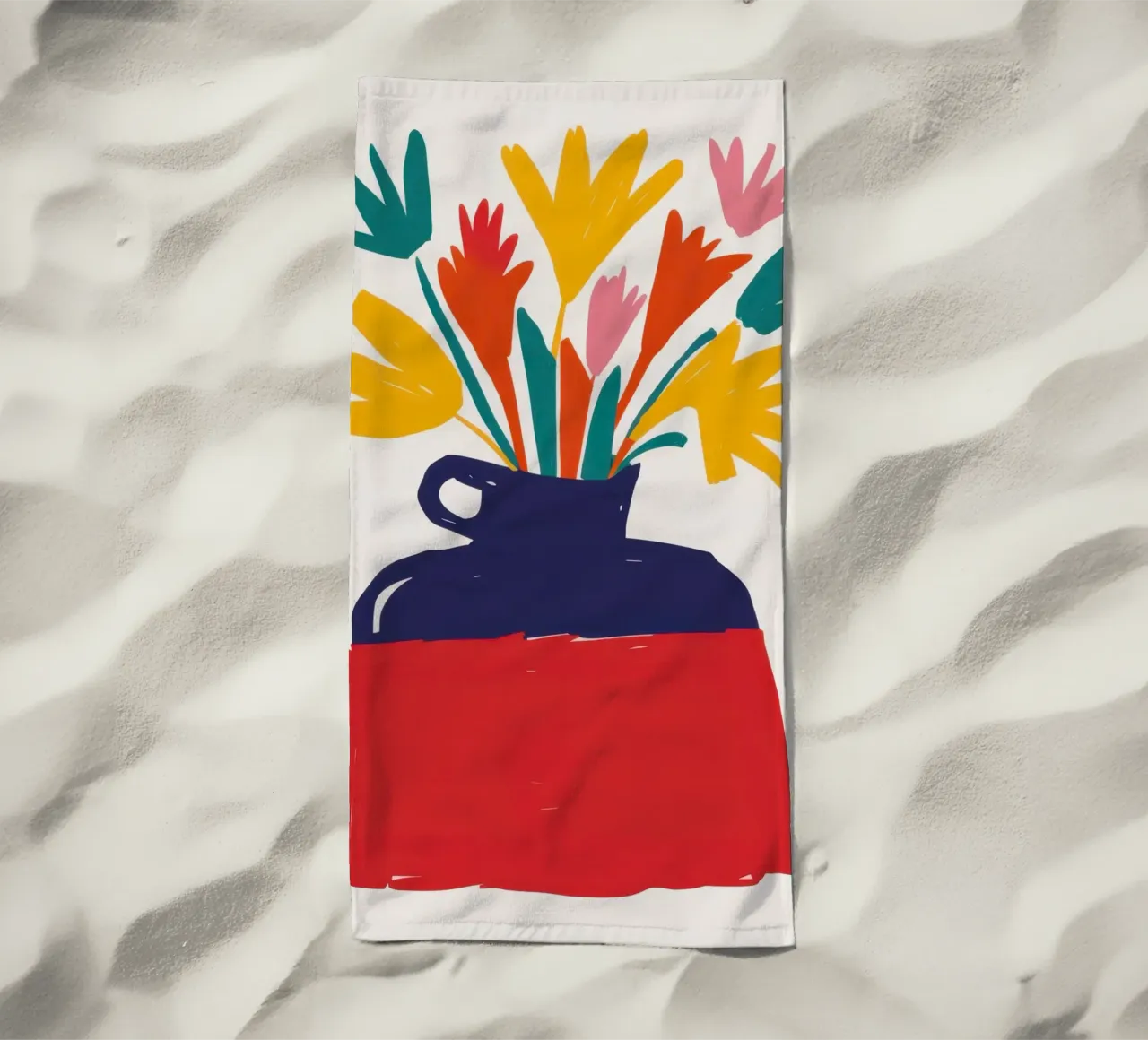 Bouquet vibrante Maraoui telo mare da Veil Maya
