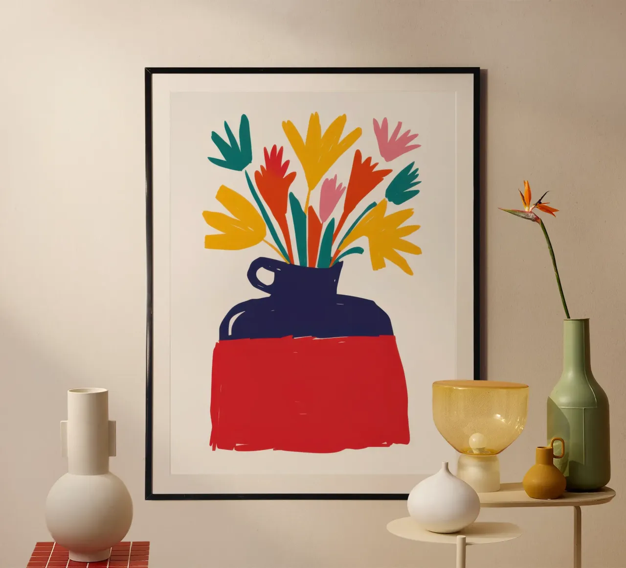 Bouquet vibrante Maraoui carta hahnemühle da Veil Maya