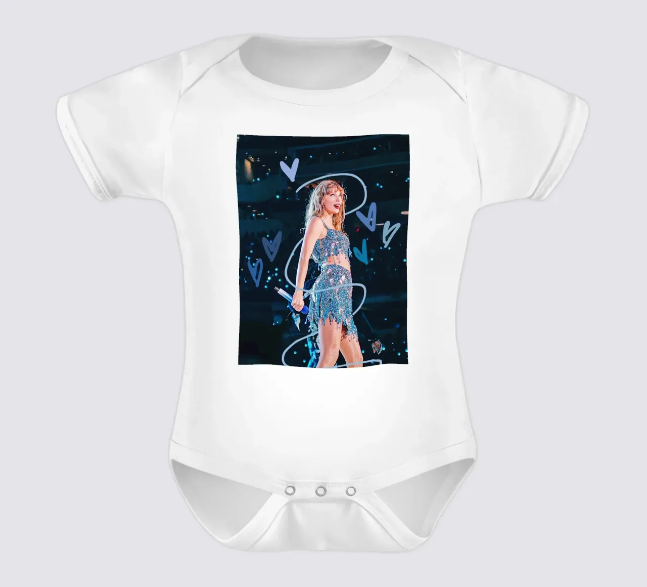 Taylor Swift babyrompertje korte mouwen van Musdadad Shop
