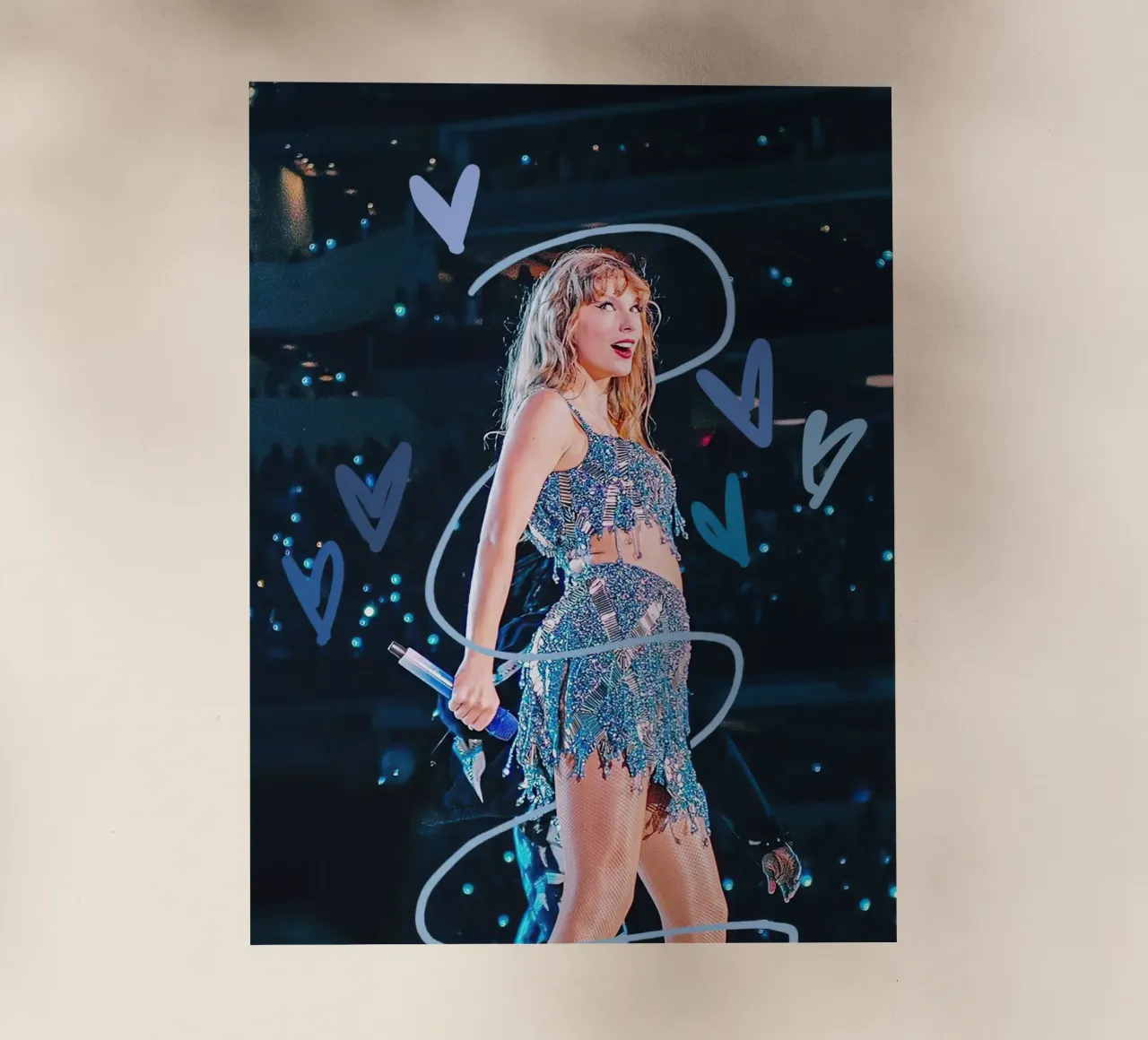 Taylor Swift pellicola backlit da Musdadad Shop