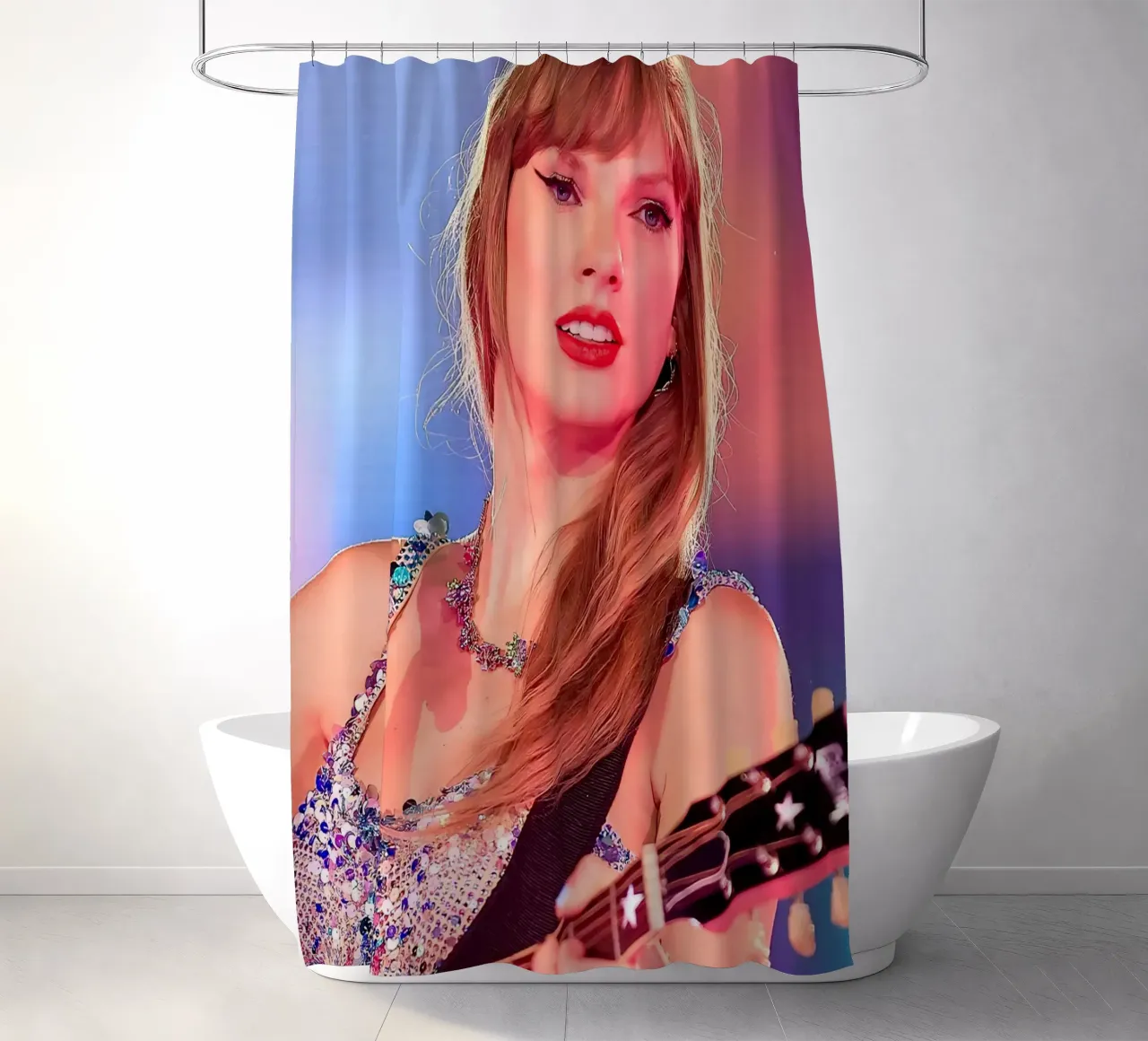 Taylor Swift Guitar tenda da doccia da Musdadad Shop