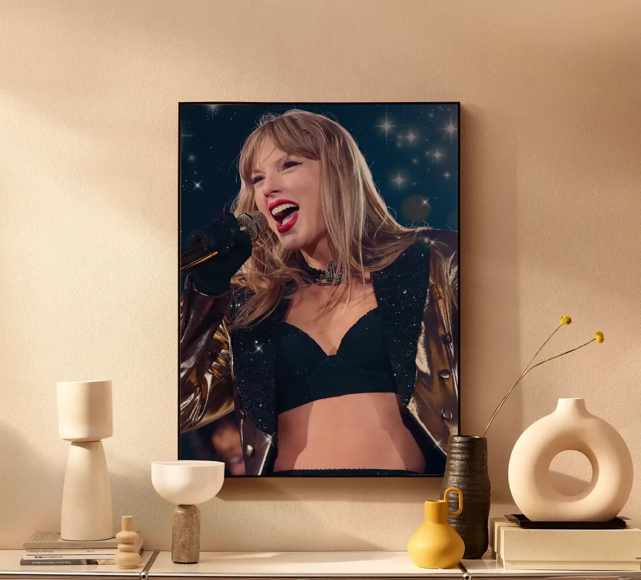 Taylor Swift alluminio dibond da Musdadad Shop