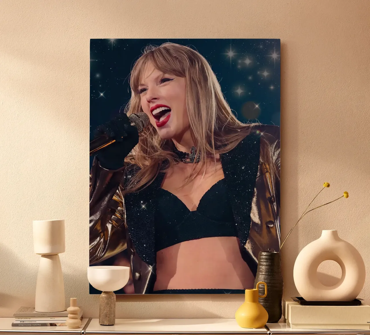 Taylor Swift alluminio dibond da Musdadad Shop