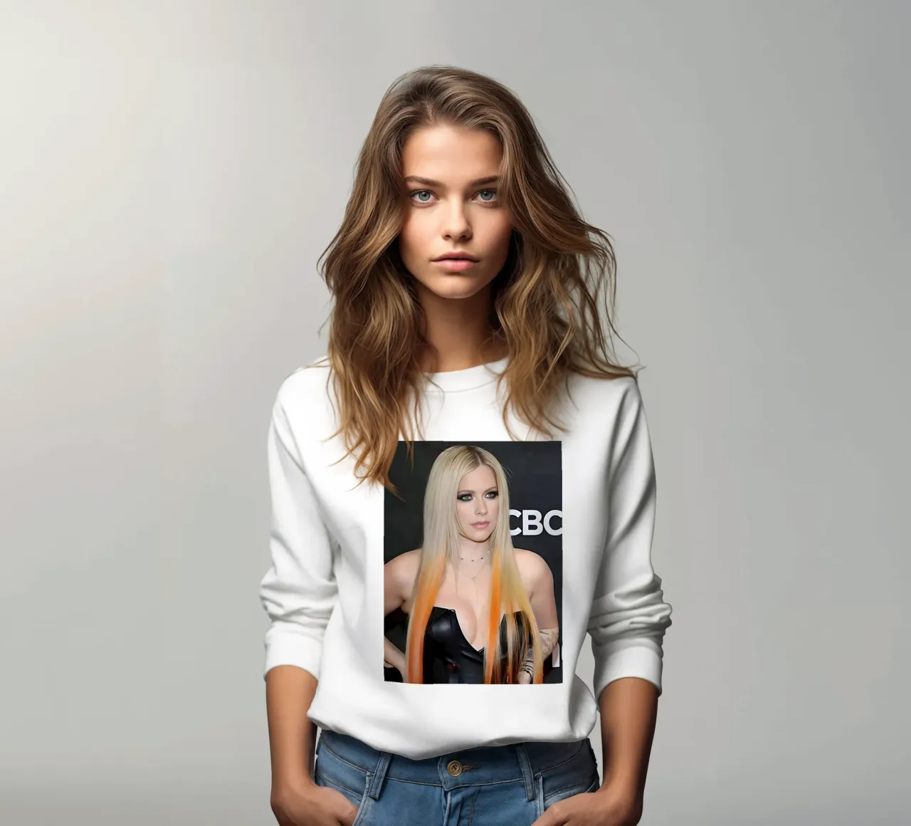Avril Lavigne felpa da Musadad Shop