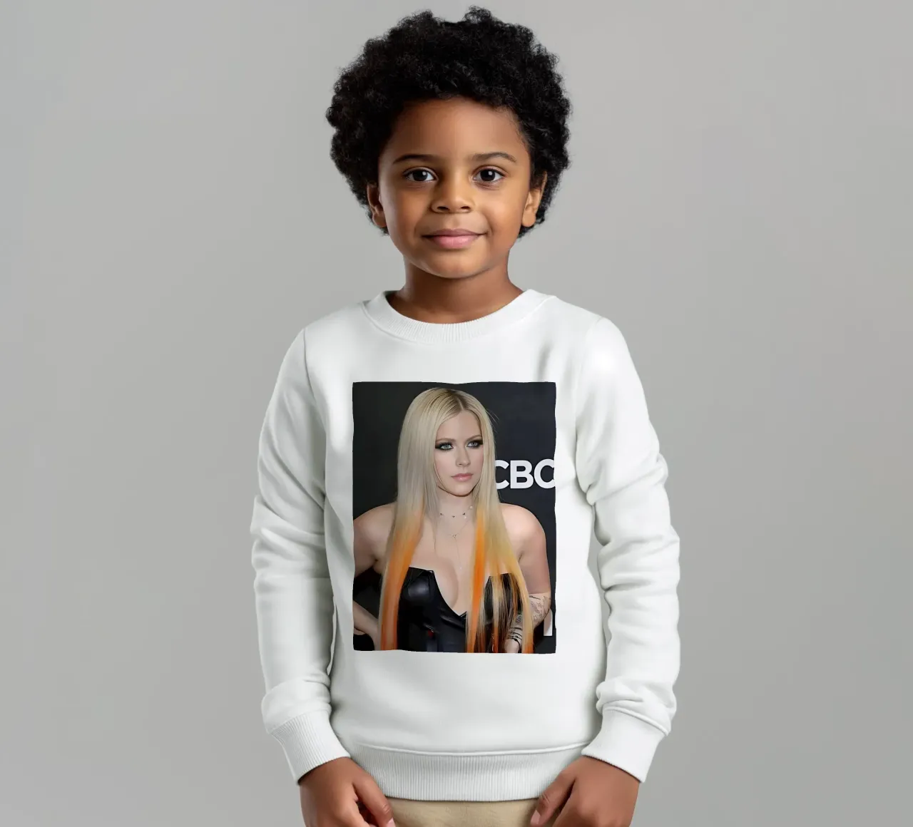 Avril Lavigne felpa bambino da Musadad Shop