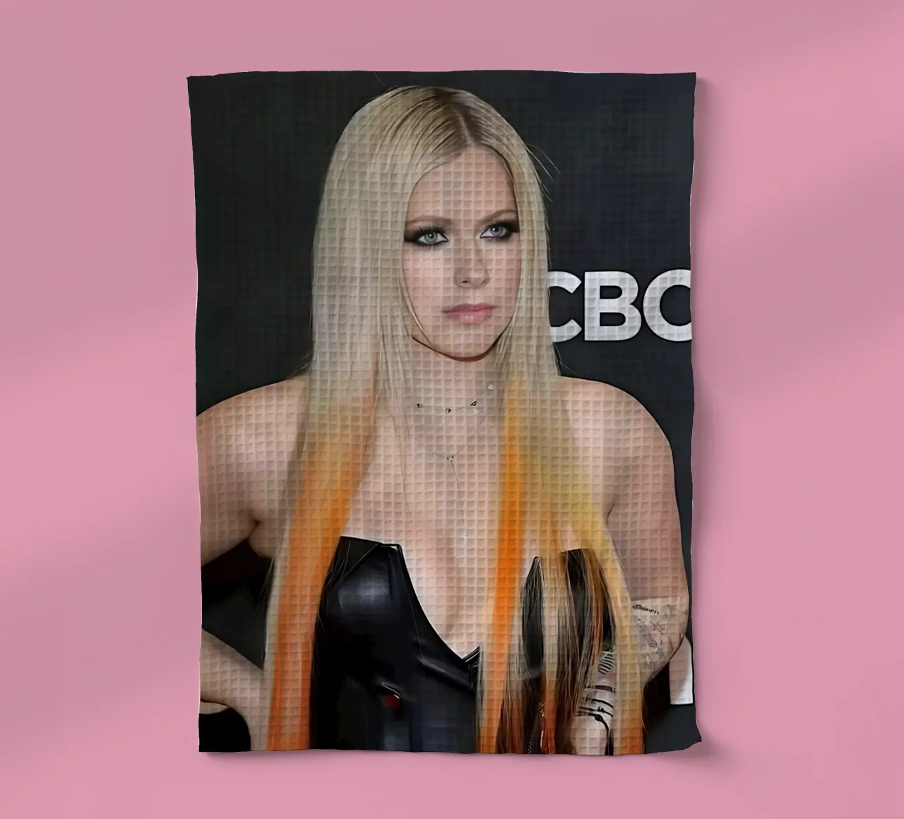 Avril Lavigne canovaccio da cucina da Musadad Shop