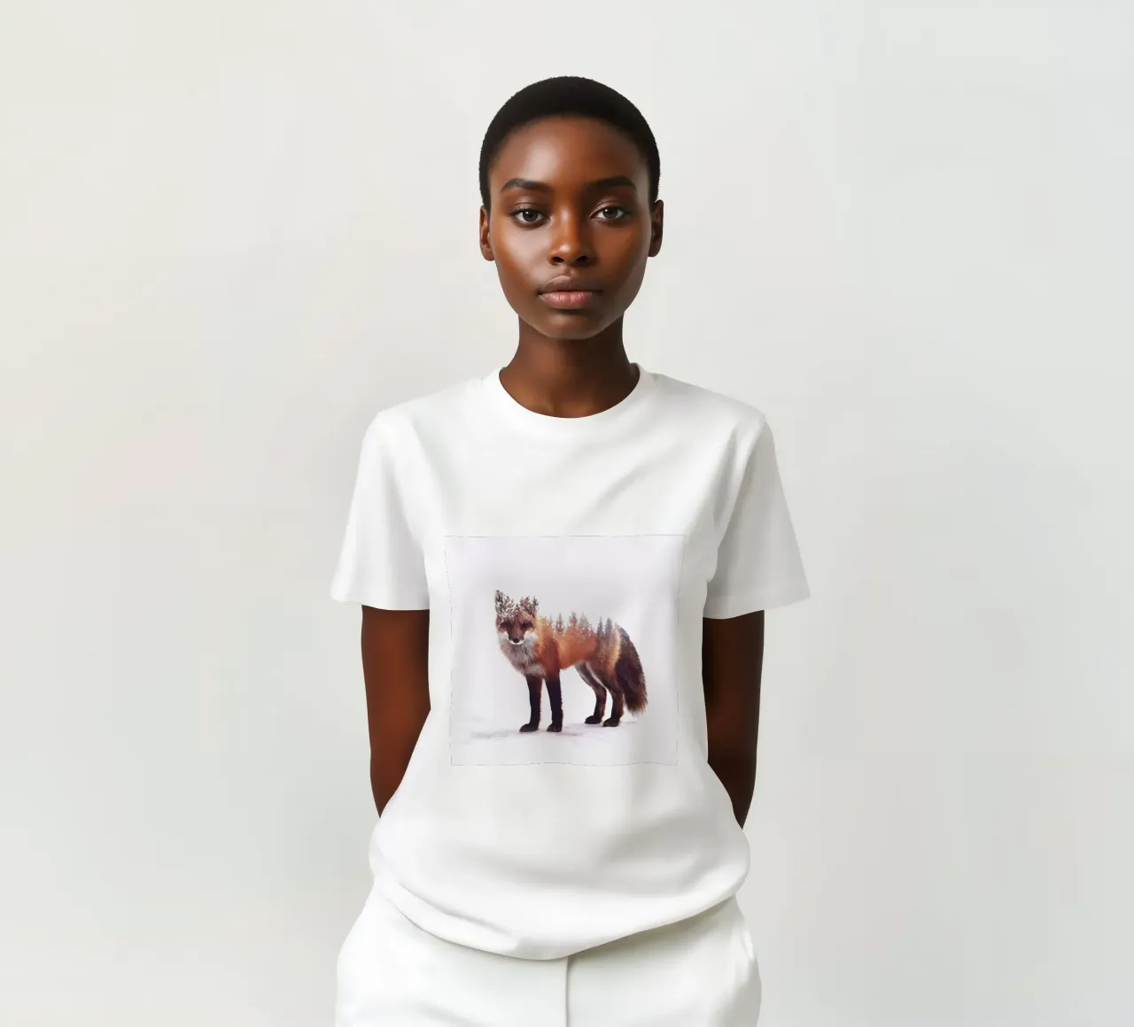Winter Fox t-shirt da pegessert