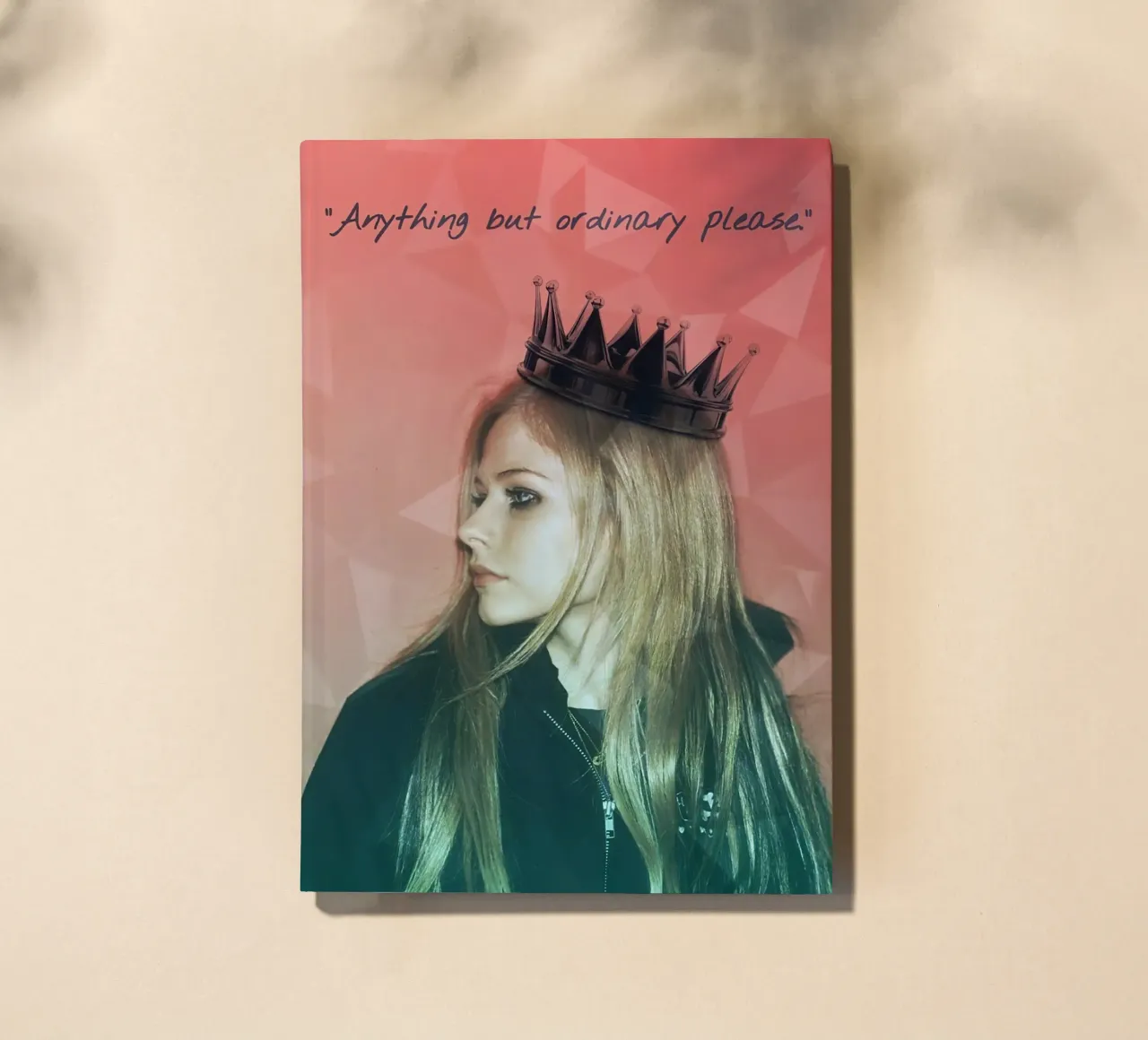 Avril Lavigne notebook by Musadad Shop