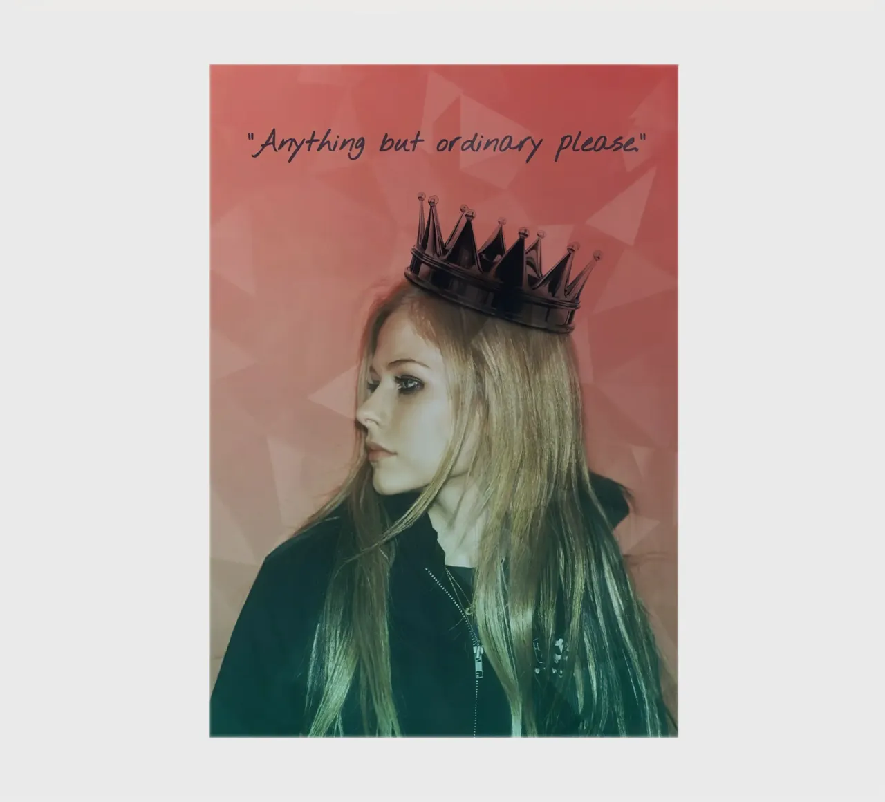 Avril Lavigne notebook by Musadad Shop