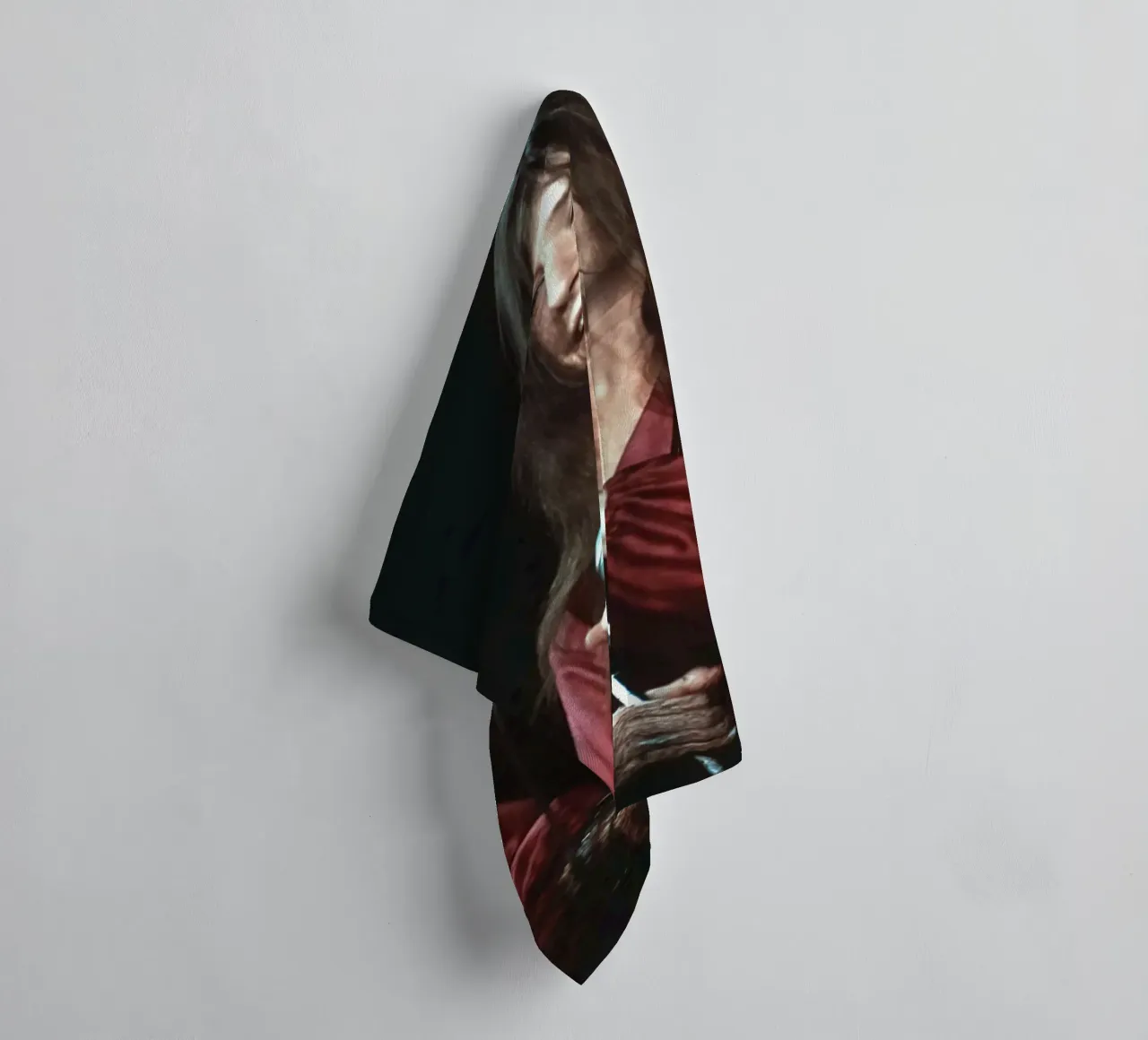 Janis Joplin Vintage Wallpaper towel by Musadad Shop