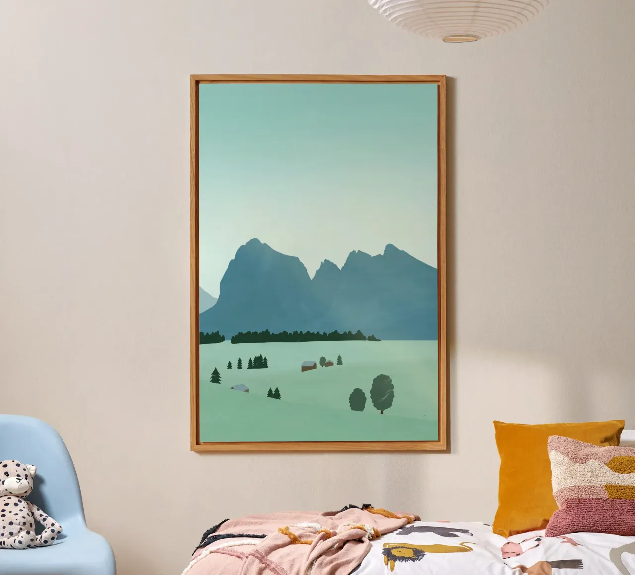 Dolomiten alu-dibond by Katinka Reinke
