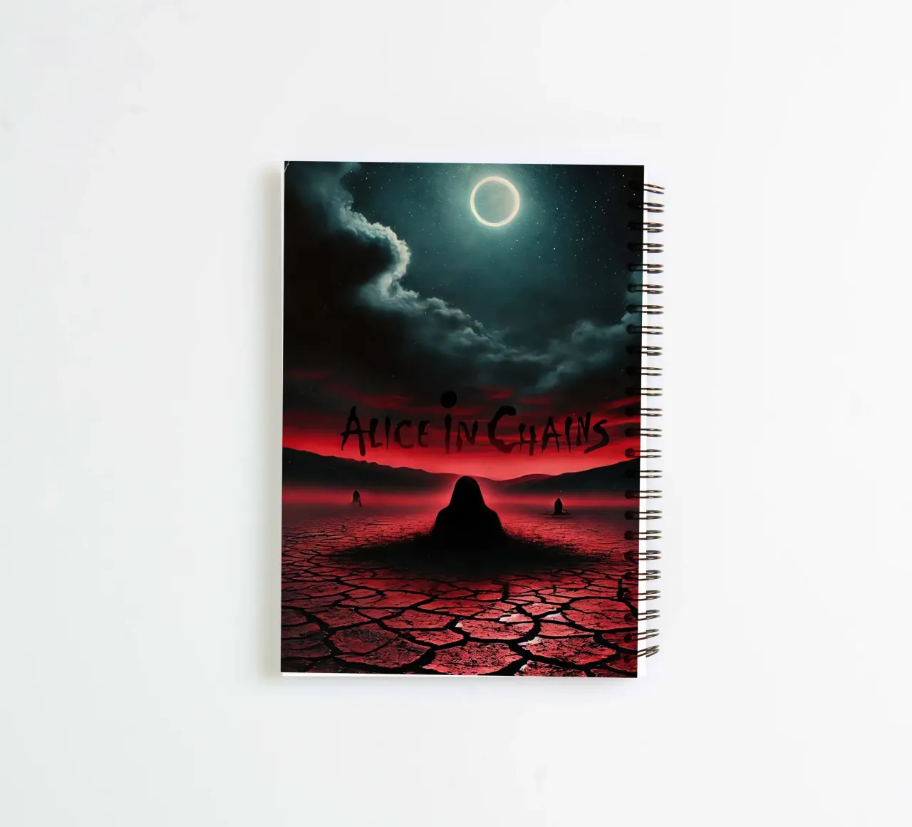 Alice in Chains spiral notebook by Musadad Shop