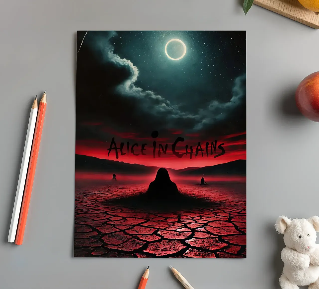 Alice in Chains foglio adesivo da Musadad Shop