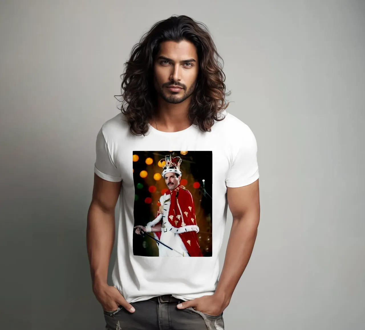 Freddie Mercury Queen t-shirt da Musadad Shop
