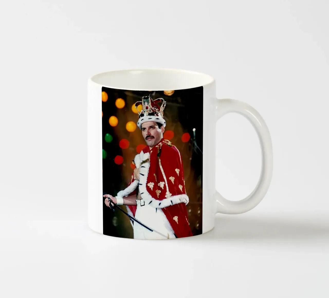 Freddie Mercury Queen tazza in ceramica da Musadad Shop